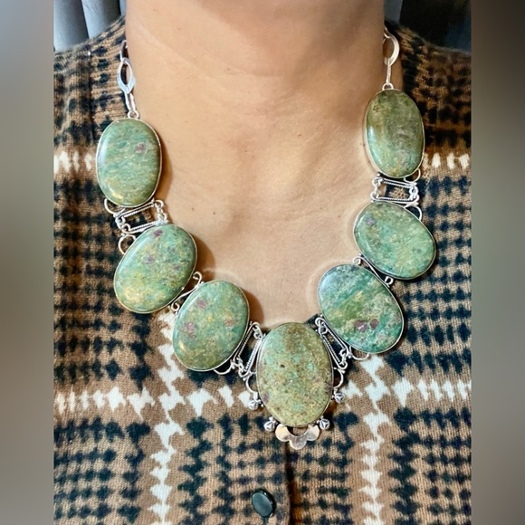 Ruby Fuchsite Necklace “The Ultimate Heart Stone” - Picture 10 of 12